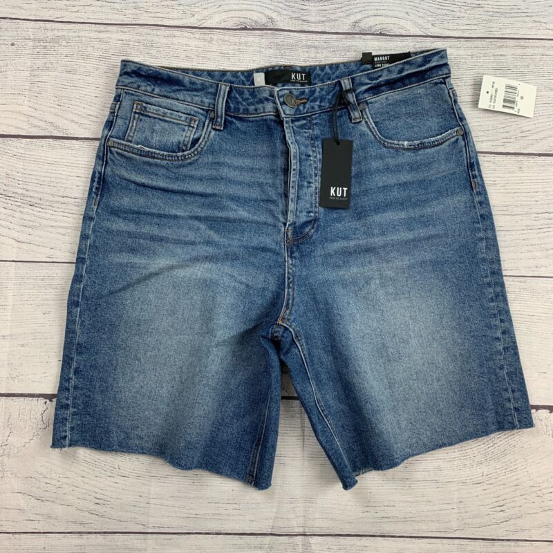 Kut from the Kloth Jean Shorts 12 High Rise Long