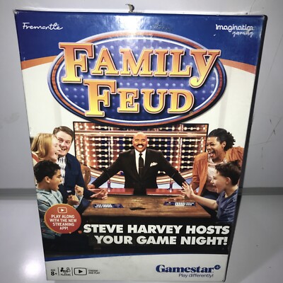 Steve Harvey Family Feud Streaming Board Game Active Internet Connection