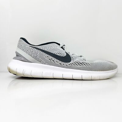 

Мужские кроссовки Nike Free RN 831508-101 серые кроссовки размер 13, Серый, Free RN