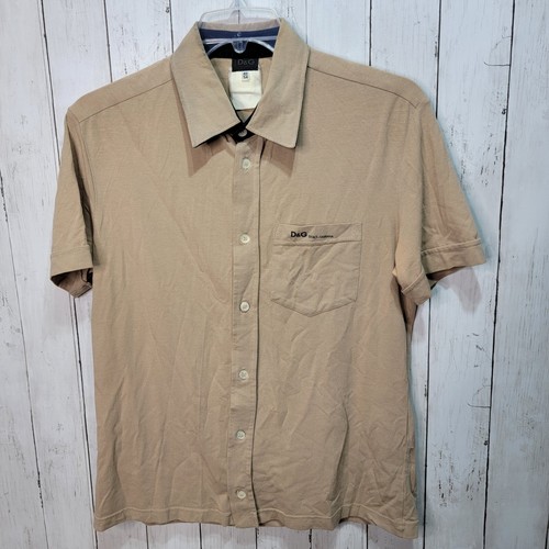 DOLCE&GABBANA ナポレオンシャツ ベージュ　金ボタン　40 $_12.JPG?set_id=880000500F