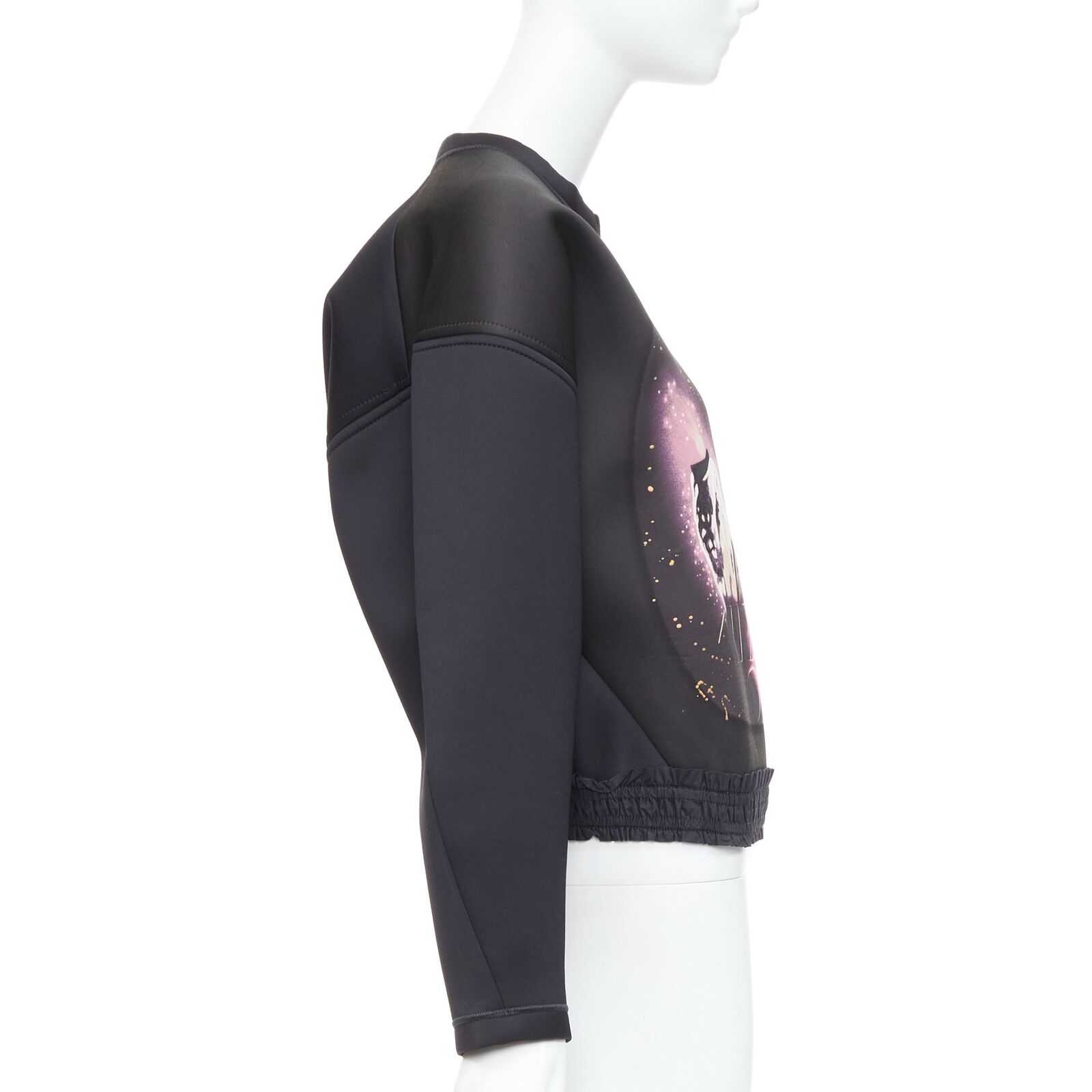 BALENCIAGA 2012 Runway Egyptofunk black sci-fi ruffle boxy BALENCIAGA 2012 Runway Egyptofunk black sci-fi ruffle boxy