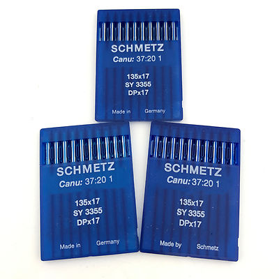 30 Pk. Schmetz 135X17 DPX17 Industrial Walking Foot Sewing Machine Needles