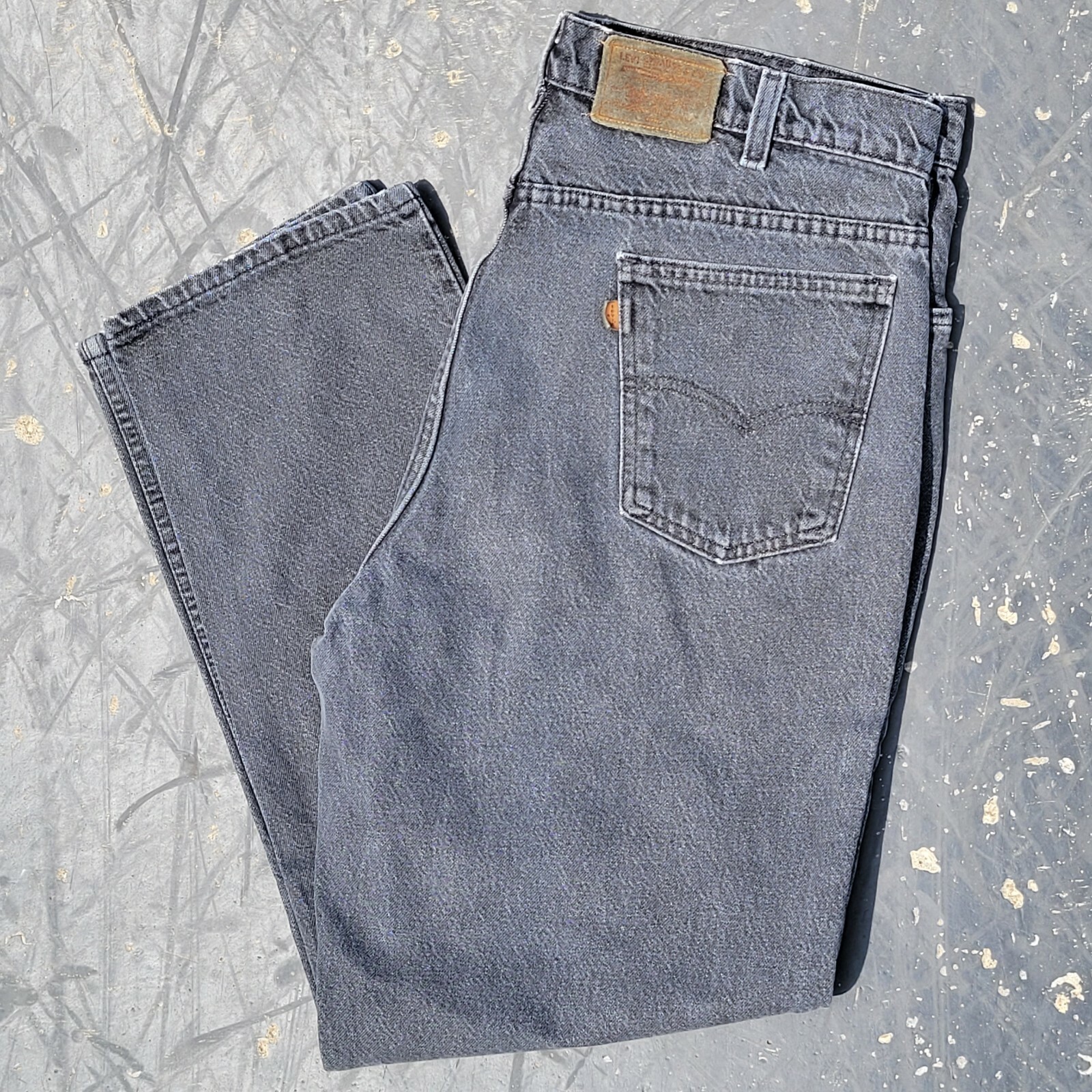 Vintage Levi's 540 RARE Leather Tab & Patch Jeans 80s Made Vintage Levi's 540 RARE Leather Tab & Patch Jeans 80s Made