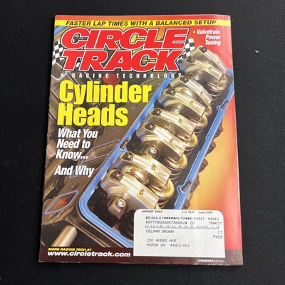 Circle Track Tech Magazine August 2005 Valve Control Cylinder Heads