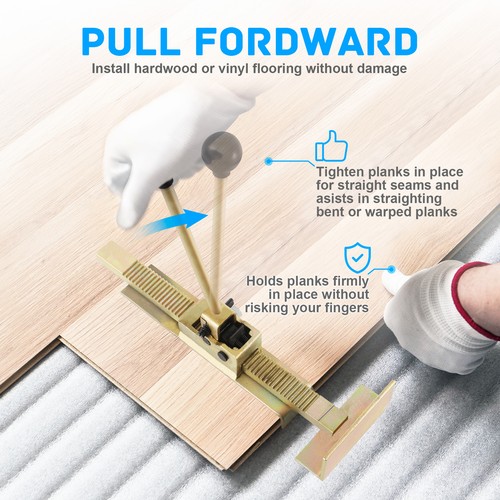 Flooring Jack Ratcheting Wood Floor Clamp Tool Hardwood Plank Jack Installation