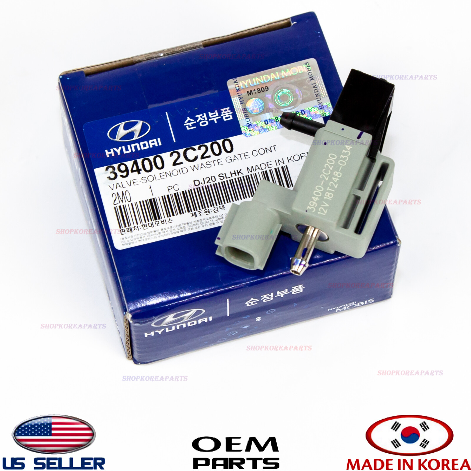 Waste(twice) -  Genuine OEM Turbo Charger Solenoid Waste Gate Valve Genesis