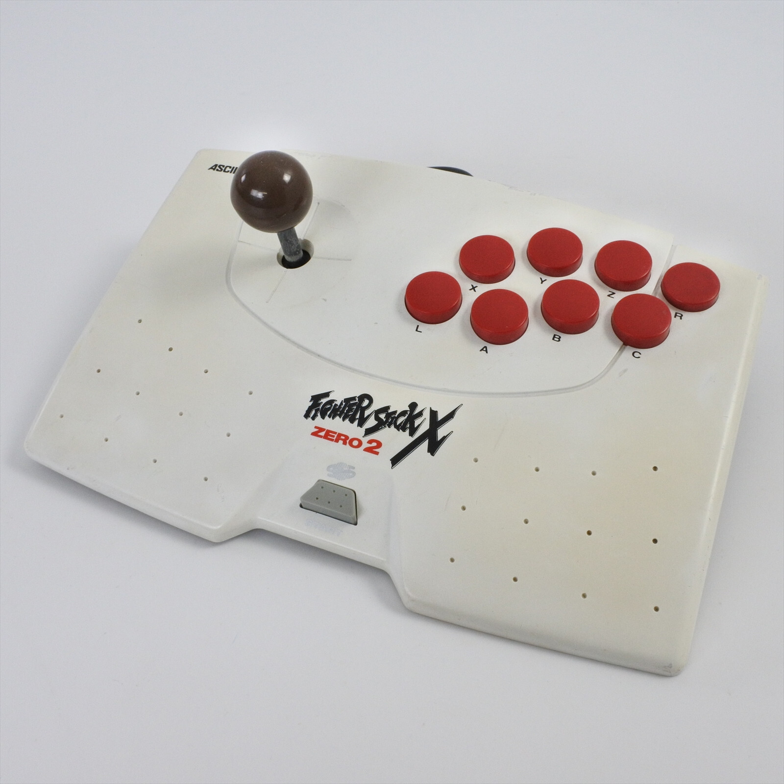セガ・サターン ハード・ファイタースティックX ZERO 2 Sega Saturn Ascii FIGHTER STICK X ZERO 2 Controller ASC-0602