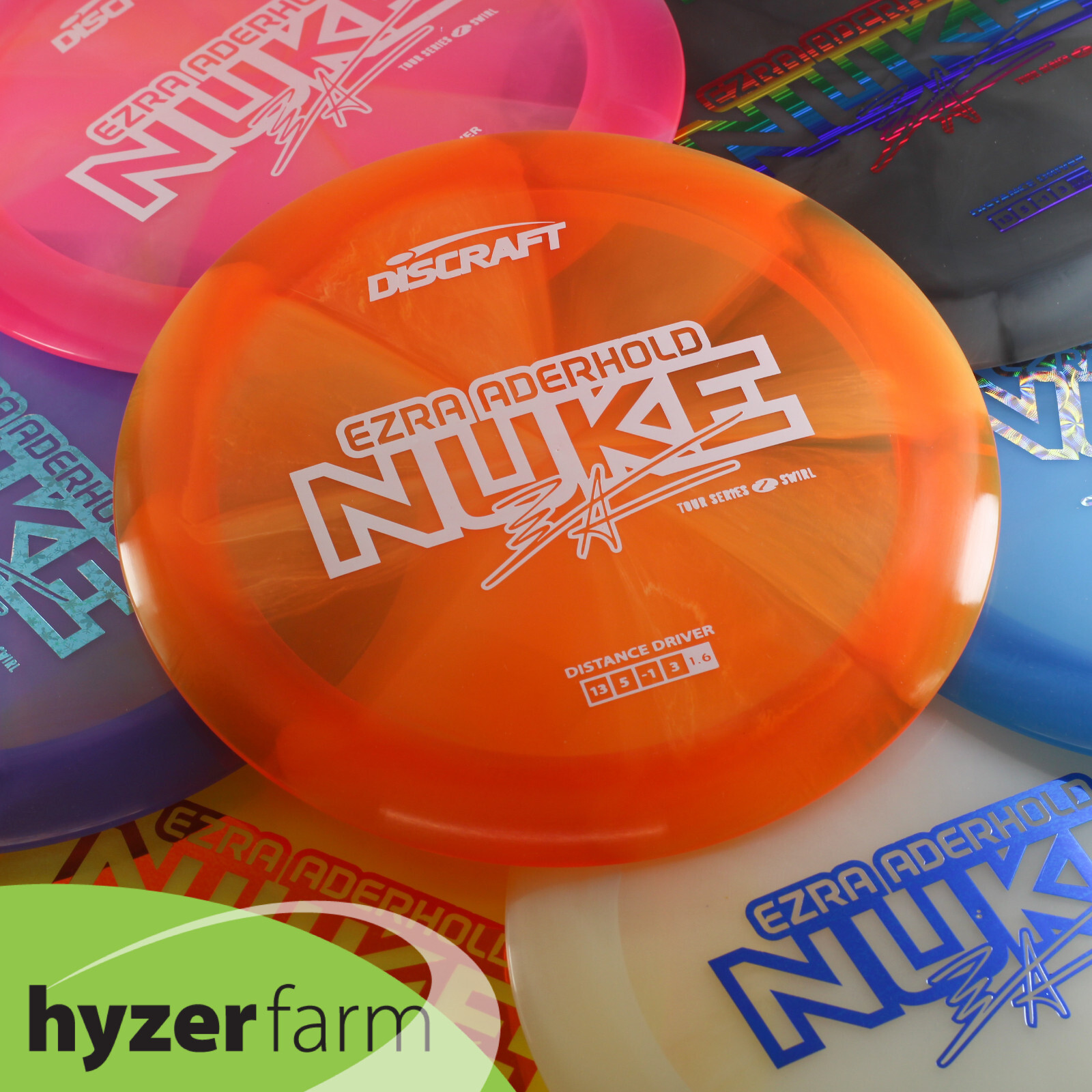 Discraft ADERHOLD 2025 TOUR SERIES Z SWIRL NUKE *pick color