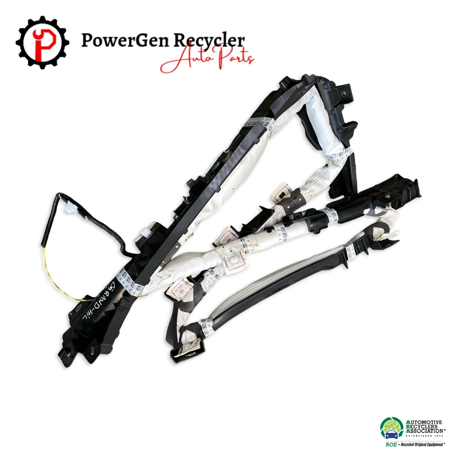 2024-2025 Toyota Grand Highlander Passenger Side Roof Airbag