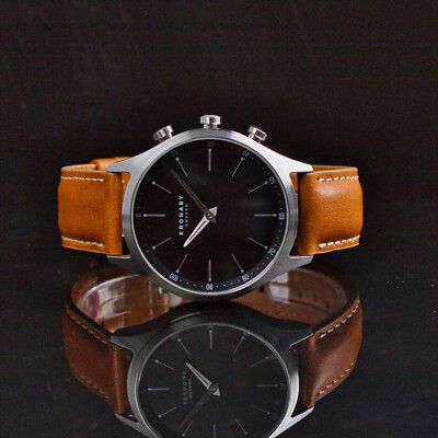 Kronaby Sekel Hybrid Smartwatch   41mm   Black Dial   S3123-1