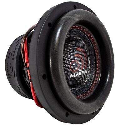 Massive Audio 8 inch Dual Voice Coil 1800 Watt Peak Subwoofer 2 ohm HIPPOXL82RV2