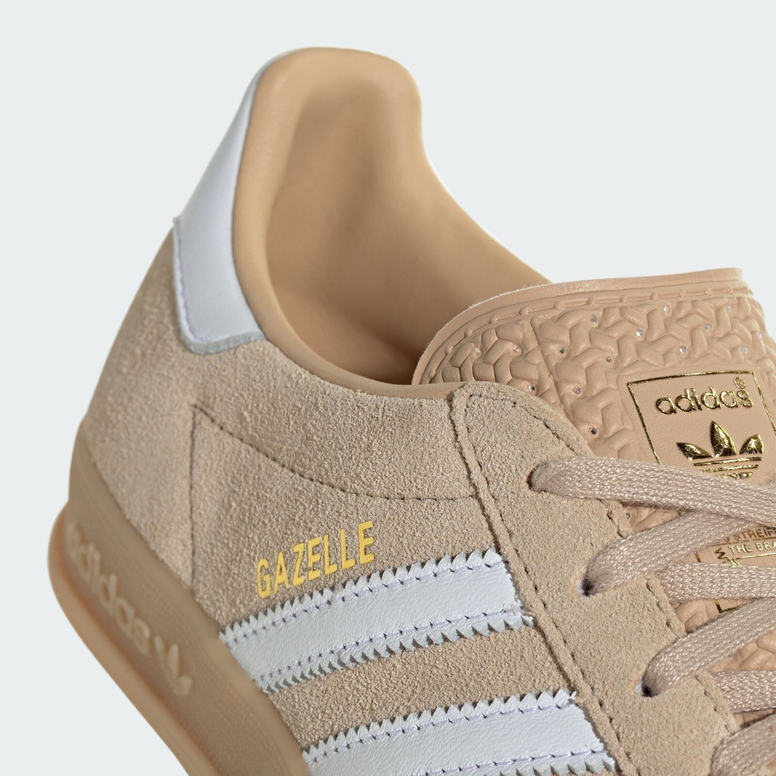 Pre-owned Adidas Originals Wmns Gazelle Indoor Wonder Beige Ih5482 Women's Size
