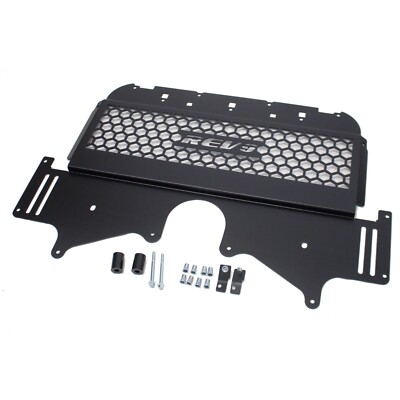 Rev9 Oil Cooler Skid Plate Guard for BMW G87 M2 2023-24 (Black) Direct bolt on