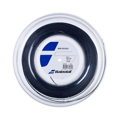 Babolat RPM Blast Rough Tennis String Reel (16G Black)