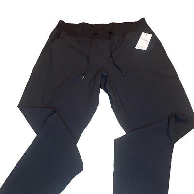 Utopia By Hue Mid-Rise Skimmer Wonderlust Black Pants Traveling Size 1X