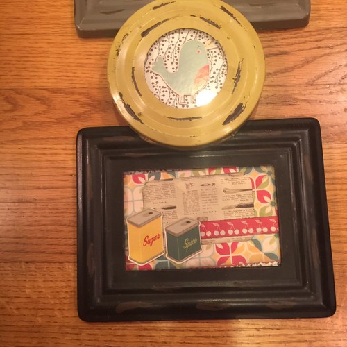 Metal Vintage Montage Collage 4 Frames/art Vintage 33 3/4Farmhouse World Market