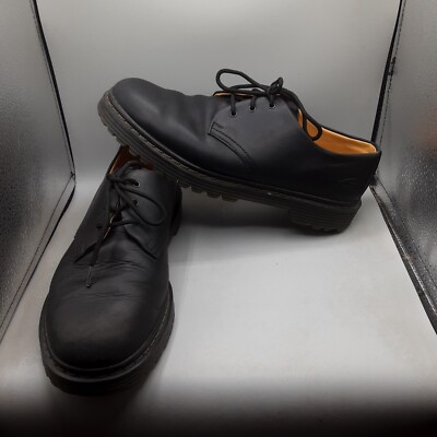 Skechers Feel The Comfort Oxford Men's 11M Black Leather A81