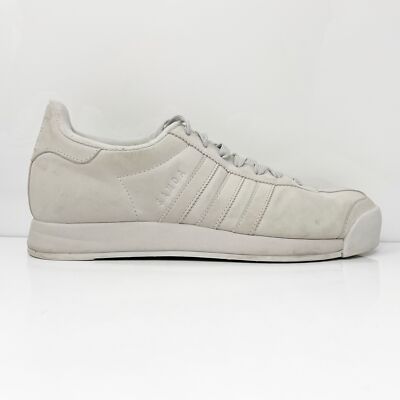 Adidas Womens Samoa Plus BY3527 Белая повседневная обувь Кроссовки Размер 10, Белый, Samoa
