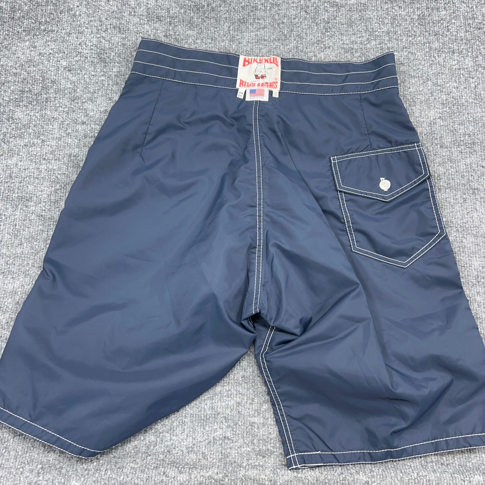 Birdwell Beach Britches Size 31 Navy Classic Board Short