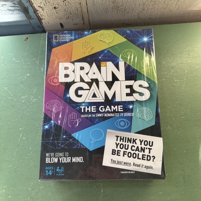 Board Game-Brain Games - The National Geographic Channel- Brand New Sealed