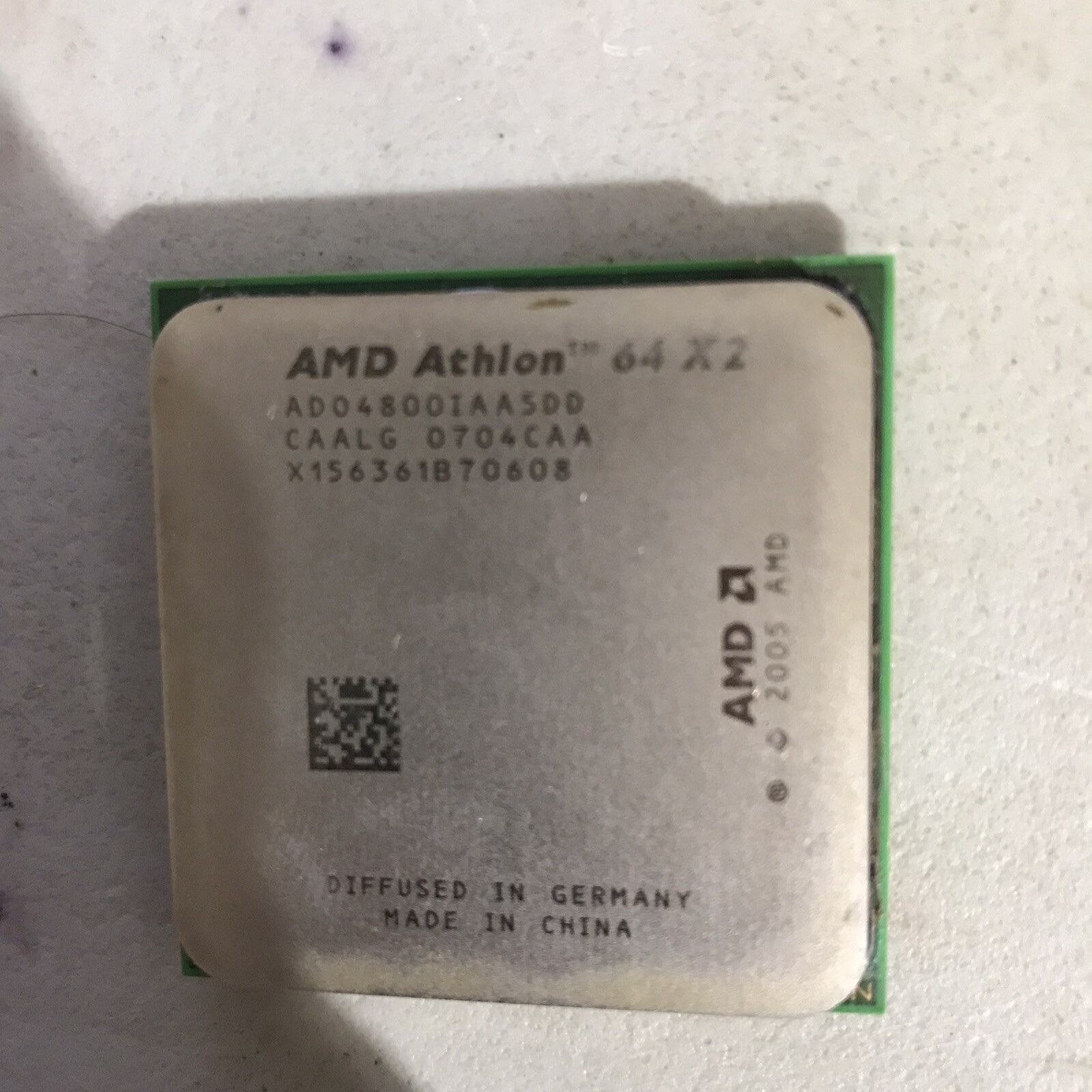 Athlon 64 x2 dual core processor