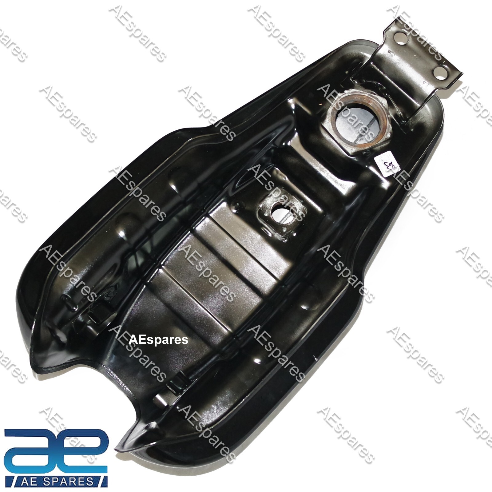 For Royal enfield Continental GT 535 cc Petrol Gas Fuel Tank Black Color  