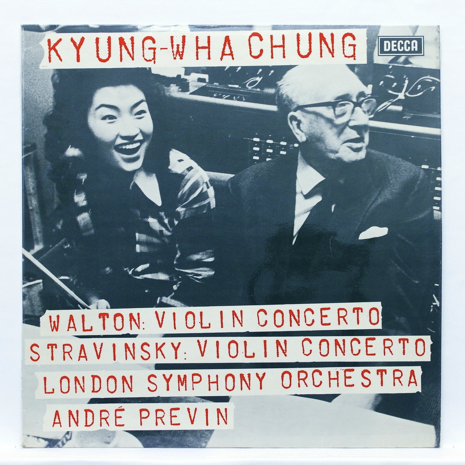 SXL 6601 - KYUNG-WHA CHUNG - WALTON & STRAVINSKY violin