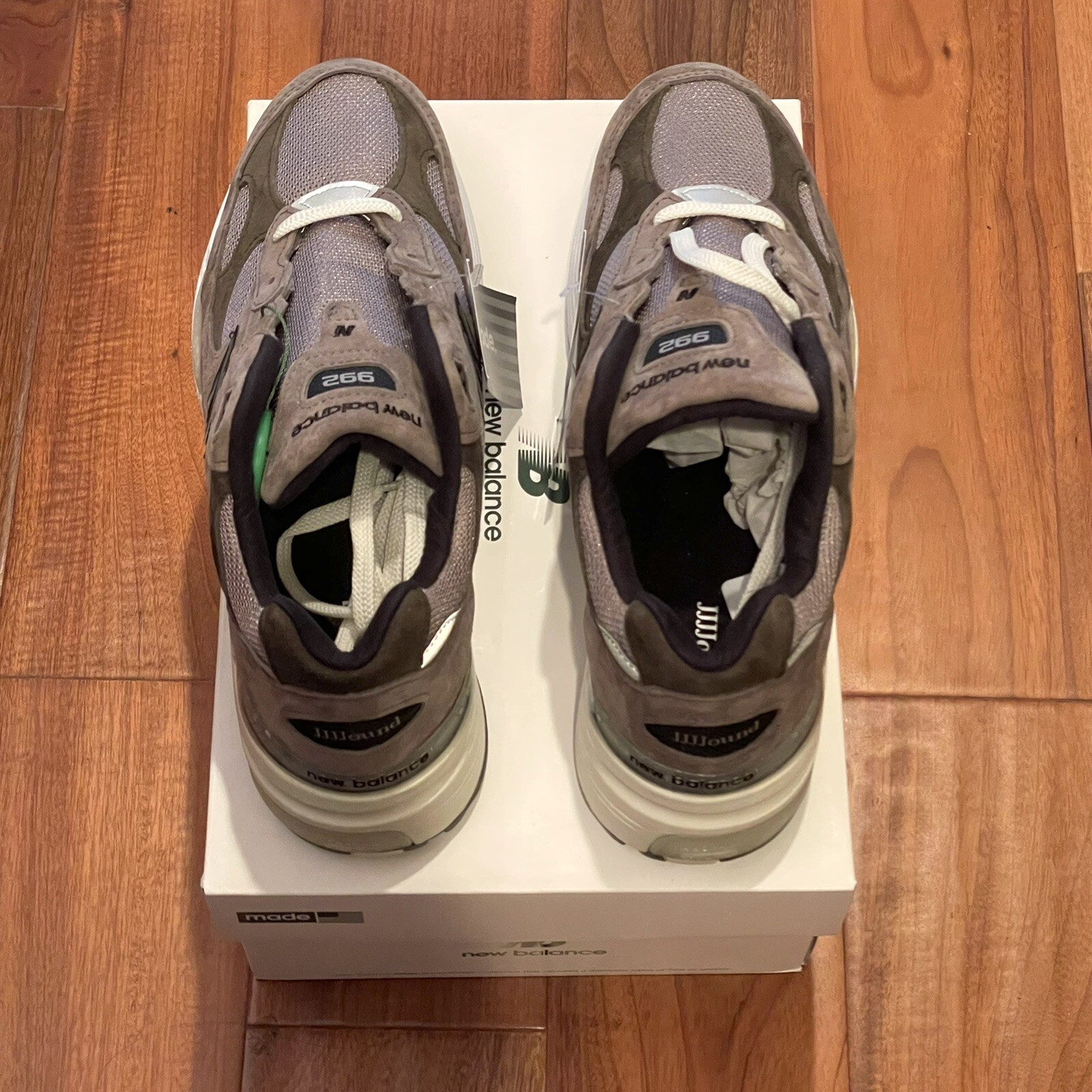 New Balance 992 x jjjjound Grey Brown Black M992J2 Size 11 US RARE LIMITED  DS: купить с доставкой из США, цена 109 713 руб - (324671204964)