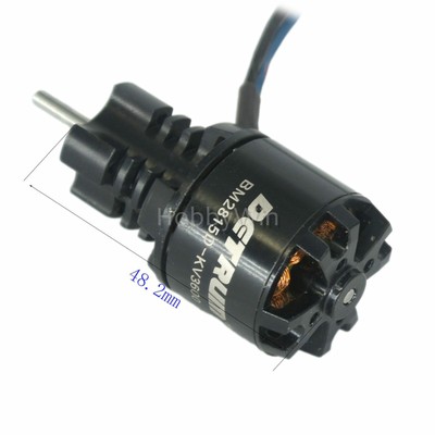 Dynam BM2815D KV3600 Brushless Motor 2-3S LiPO for 64mm EDF RC model Jet plane