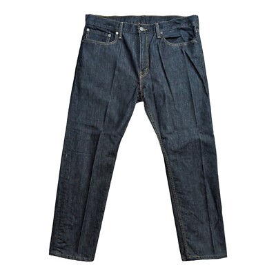NWOT Levis 502 Jeans Men's 36x30 Blue Medium Wash Denim Regular Taper Stretch