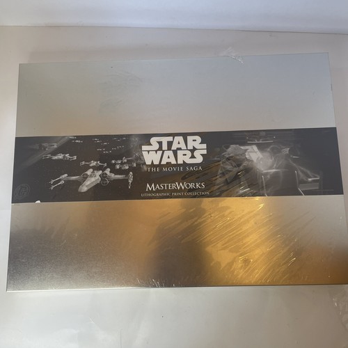 Brand New Star Wars The Movie Saga MasterWorks Lithographic