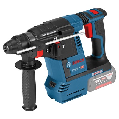 Bosch Akku-Bohrhammer GBH 18V-26 Solo + SDS-Plus Bohrfutter ohne Akkus