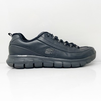 

Skechers Womens Sure Track Trickel 76550 Черная повседневная обувь Кроссовки Размер 9, Черный, Sure Track Trickel