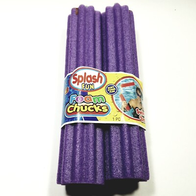 Splash Fun Purple Foam (Nun) Chucks Water  Toy Pool/Beach
