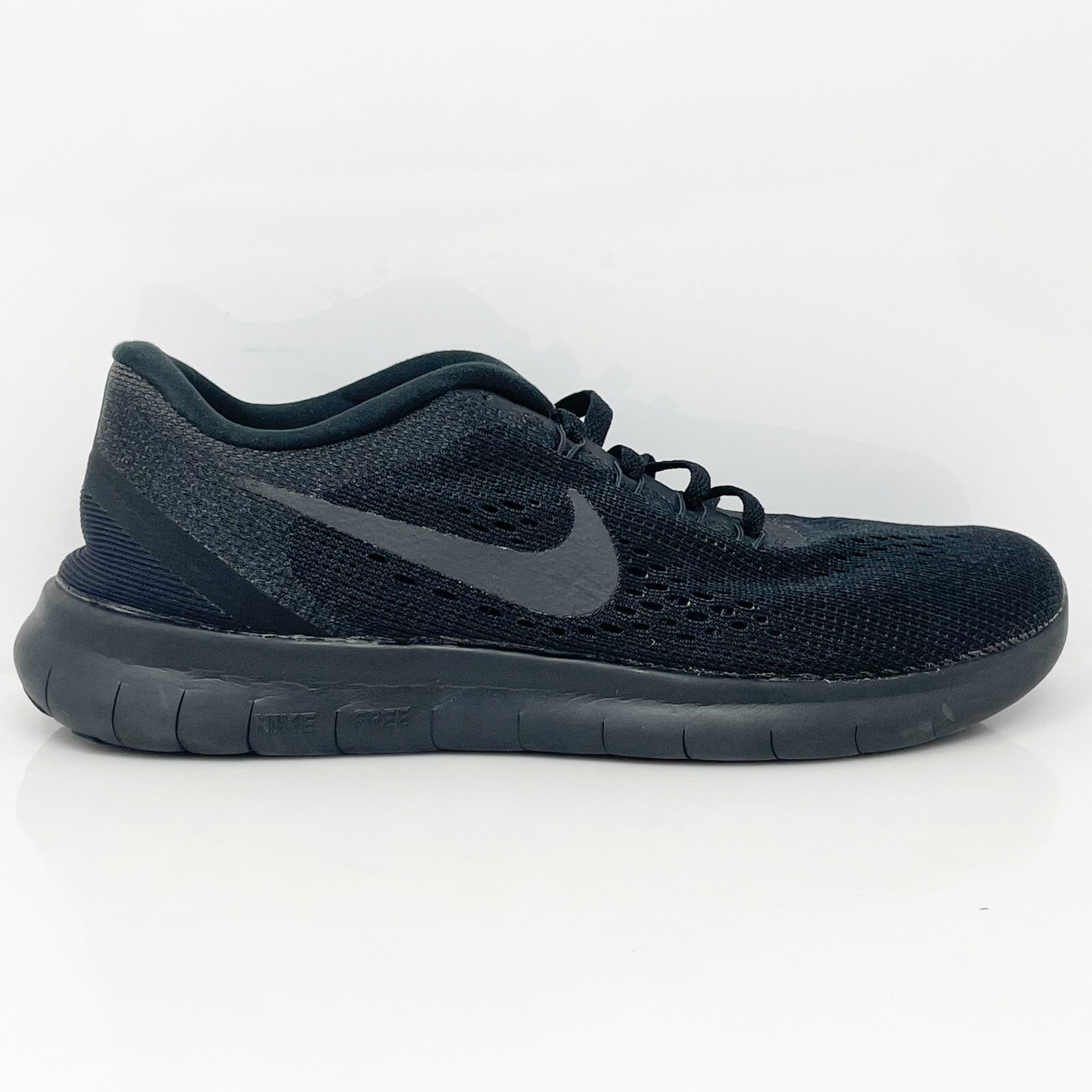 

Nike Womens Free RN 831509-002 Черные кроссовки для бега Размер 6,5, Черный, Free RN