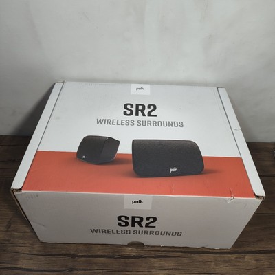 Polk Audio SR2 Wireless Surround Sound Speakers for Select React and Magnifi New