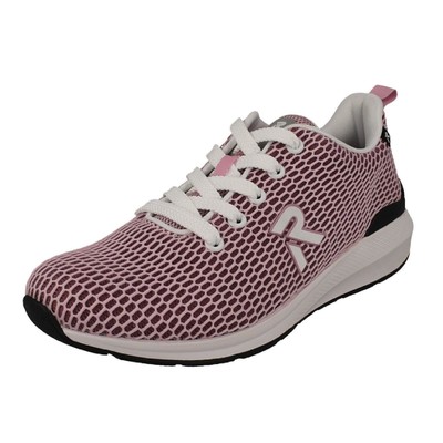 'Ladies R-EVOLUTION BY Rieker' Breathable Sporty Style Lace Up Trainers - 40103