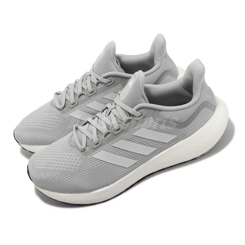 

Adidas Pureboost Jet Grey Two Cloud White Мужские шоссейные кроссовки унисекс GW9152, Серый, Pureboost Jet
