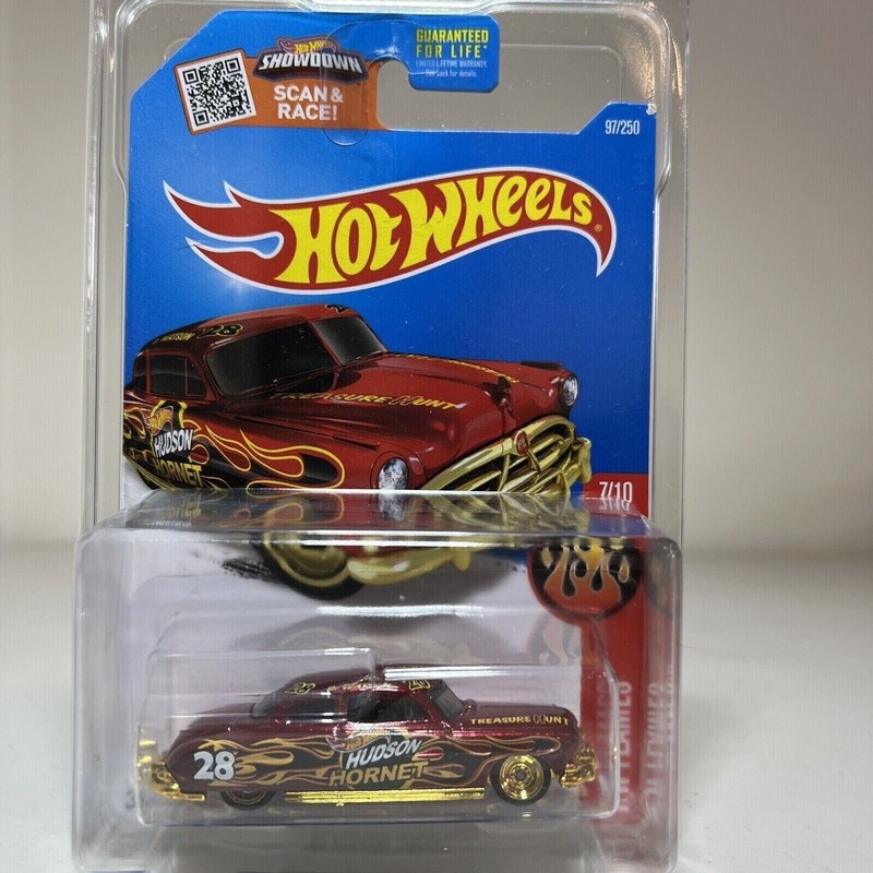 ホットウィール スーパートレジャーハント '52 ハドソン ホーネット STH Hot Wheels Super Treasure Hunt '52 Hudson Hornet w/Protector
