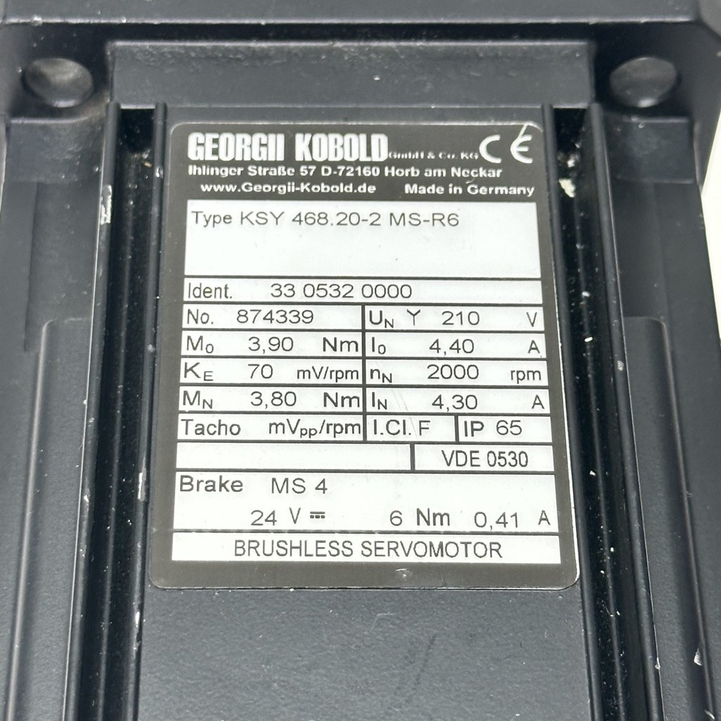 GEORGII KOBOLD KSY 468.20-2 MS-R6 3305320000 — 5