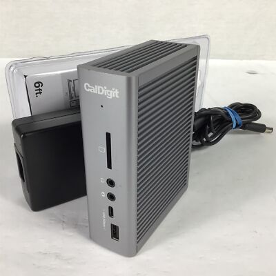 CalDigit TS3 Plus Thunderbolt Station 3 Plus Dock w/ A/C Adapter