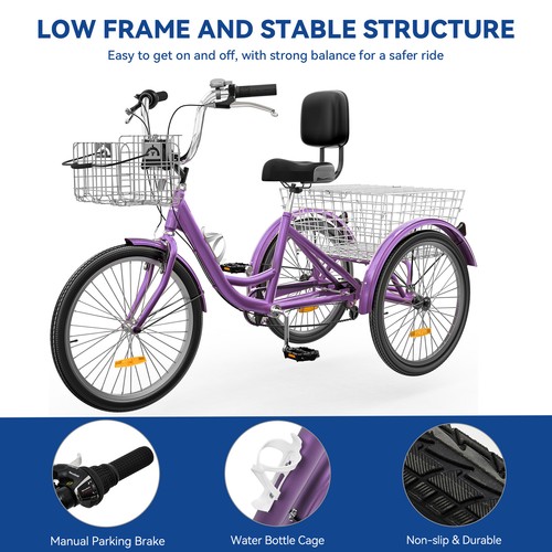 三輪車　USA Amazon.co.jp: 大人用三輪車 折りたたみ式 3輪 クルーザーバイク