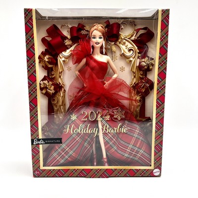 Barbie Signature 2024 Holiday Barbie Fashion Doll Collector