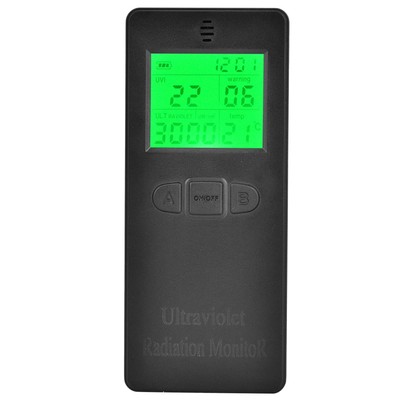 Digital Ultraviolet Radiation Detector, Handheld Digital UV Index Sensor with...