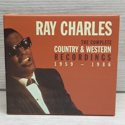 RAY CHARLES Complete Country & Western Recordings 1959-1986 4 CD 99.99% Complete