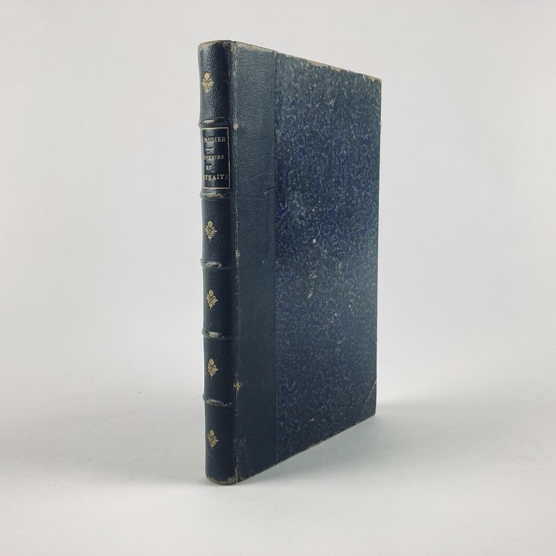 Charles Nodier : Nouveaux Souvenirs Et Portraits . Magen & Comon, 1841 . Eo