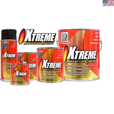 8oz Rocket Red XTC Paint - Heat & Rust Resistant - Perfect for Outdoor Metal