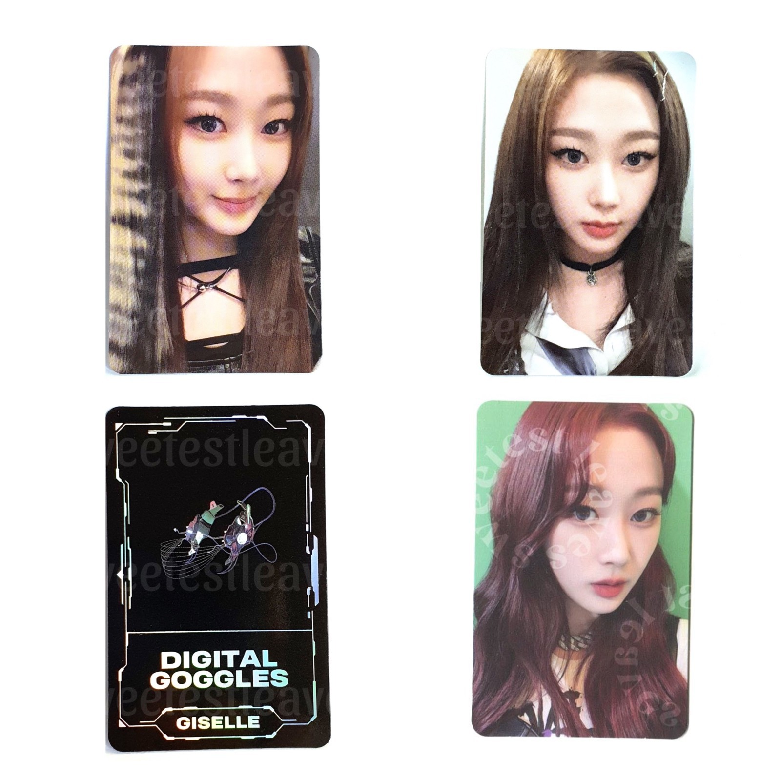 AESPA Girls Come To My illusion Giselle trading card MD random photocard