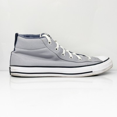 

Converse унисекс CTAS Street Mid 170394F серые повседневные туфли кроссовки размер M11 W13, Серый, Chuck Taylor All Star Street Mid