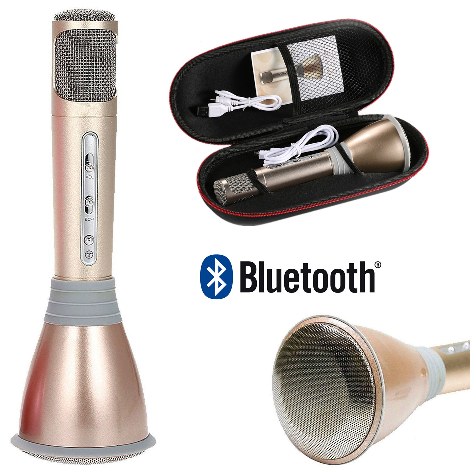 use phone mic with bluetooth speaker